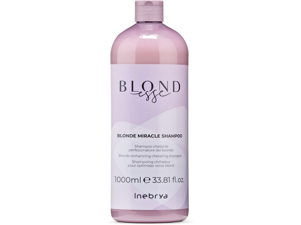 Хелатуючий шампунь для блонду Inebrya blondess blonde miracle shampoo 1000 мл