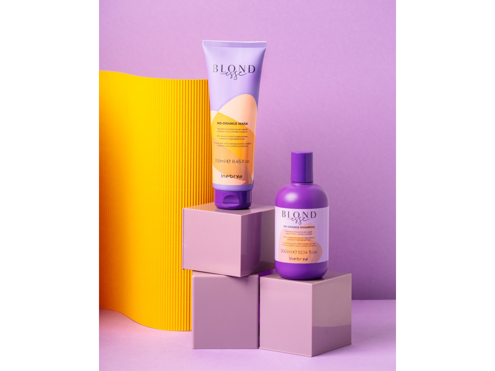 Маска для блонду антиоранж Inebrya Blondesse no-orange mask 250 мл