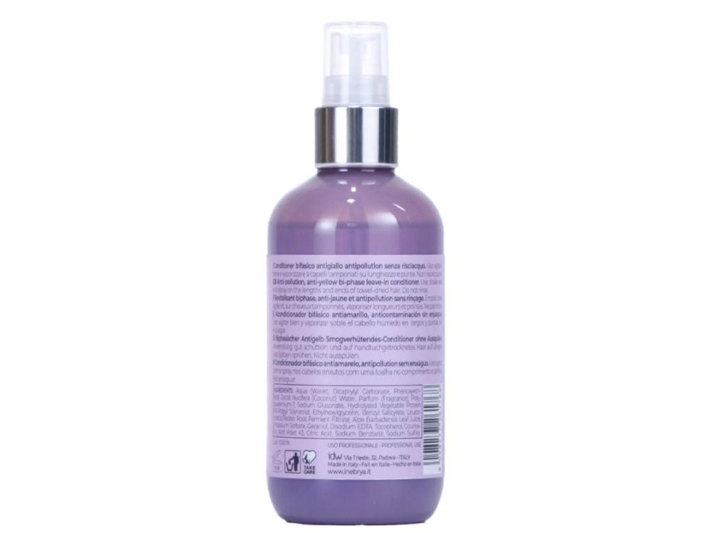 Двофазний кондиціонер для волосся Inebrya blondesse blonde miracle bi-phase conditioner 200 мл