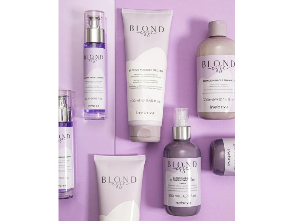 Маска для волосся відтінків блонд Inebrya blondesse blonde miracle nectar 1000 мл