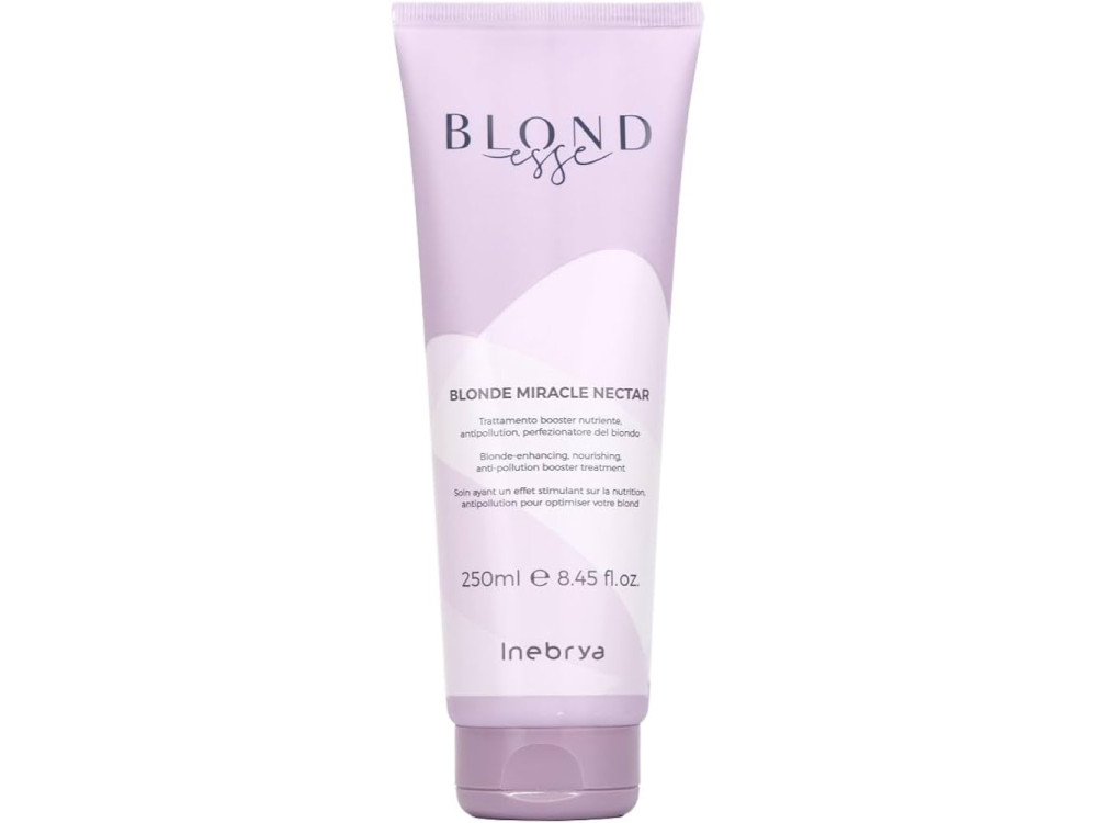 Маска для волосся відтінків блонд Inebrya blondesse blonde miracle nectar 250 мл