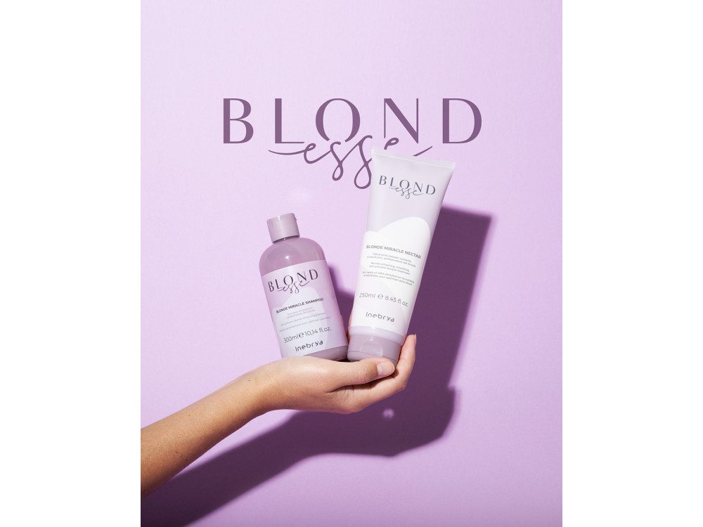 Хелатуючий шампунь для блонду Inebrya blondess blonde miracle shampoo 300 мл