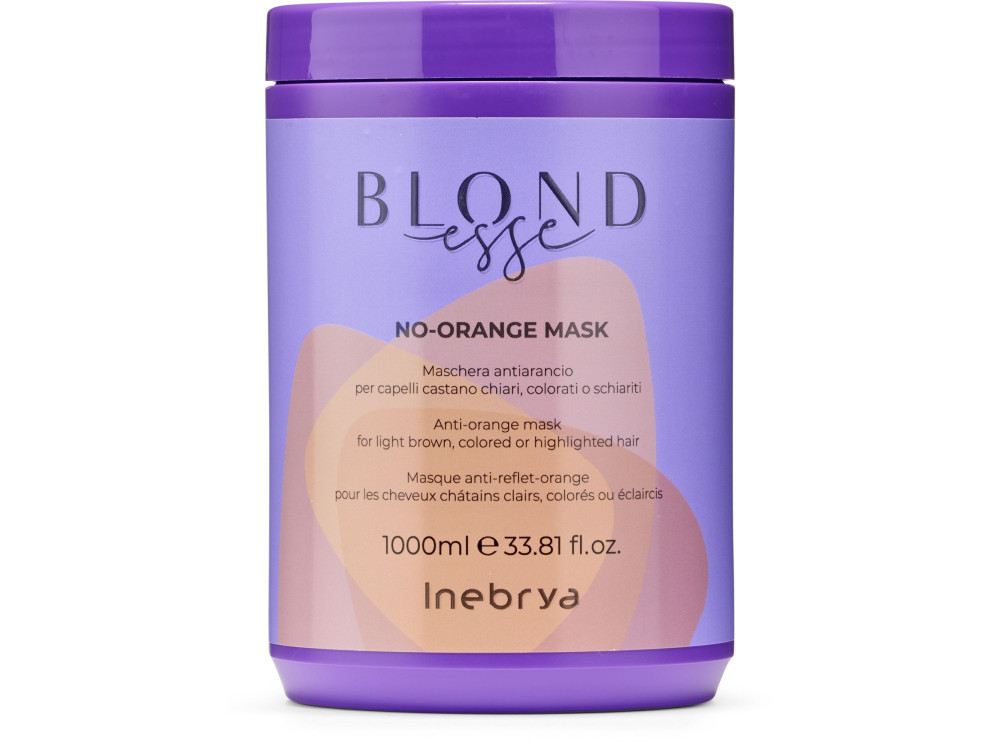 Маска для блонду антиоранж Inebrya Blondesse no-orange mask 1000 мл