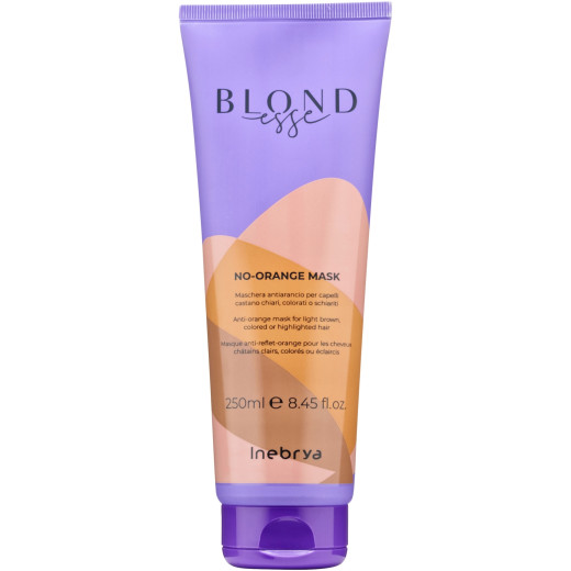 Маска для блонду антиоранж Inebrya Blondesse no-orange mask 250 мл