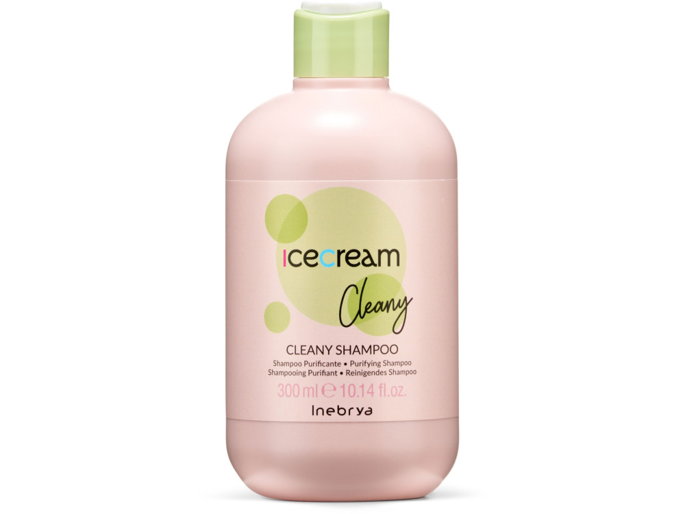 Шампунь проти лупи, для проблемної та чутливої шкіри голови Inebrya ice cream cleany shampoo 300 мл