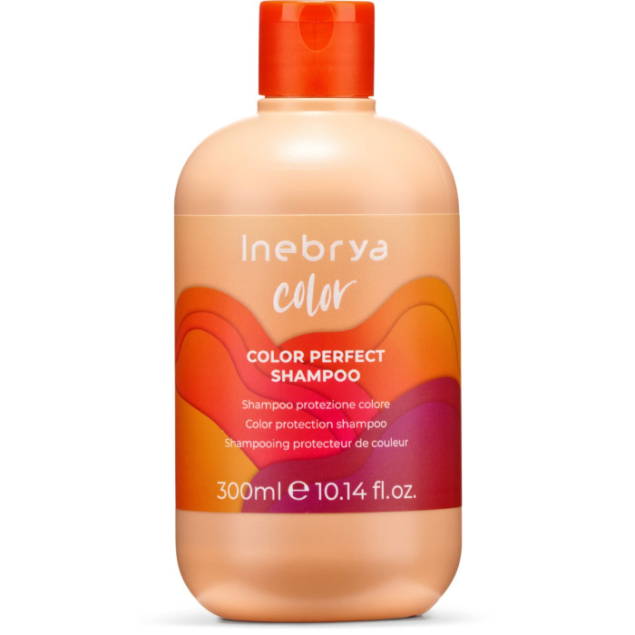Шампунь для захисту кольору фарбованого волосся Inebrya color perfect shampoo, 300 мл