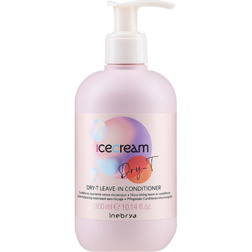 Кондиціонер незмивний чуттєвий крем Inebrya Leave-In conditioner 300 мл