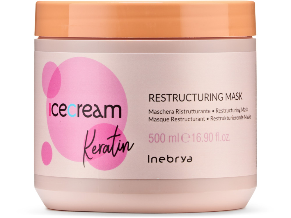 Маска відновлююча з кератином Inebrya Keratin restructuring mask with keratin 500 мл