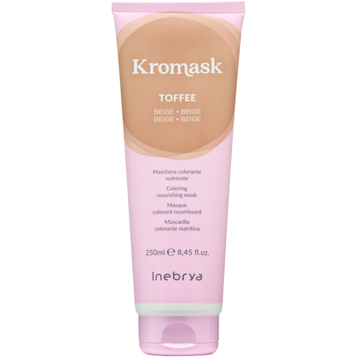 Маска для волосся тонувальна бежева Inebrya Kromask color mask TOFFEE 250 мл