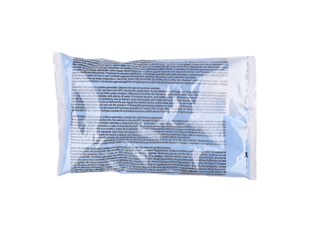 Знебарвлювальний порошок синій Inebrya dust free bleaching powder blue 500 гр