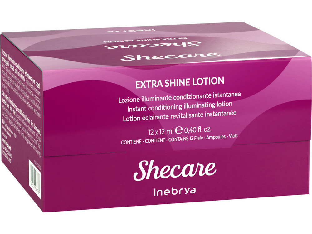 Лосьйон для сяйва волосся Inebrya She Care Extra Shine Lotion 12мл*12шт