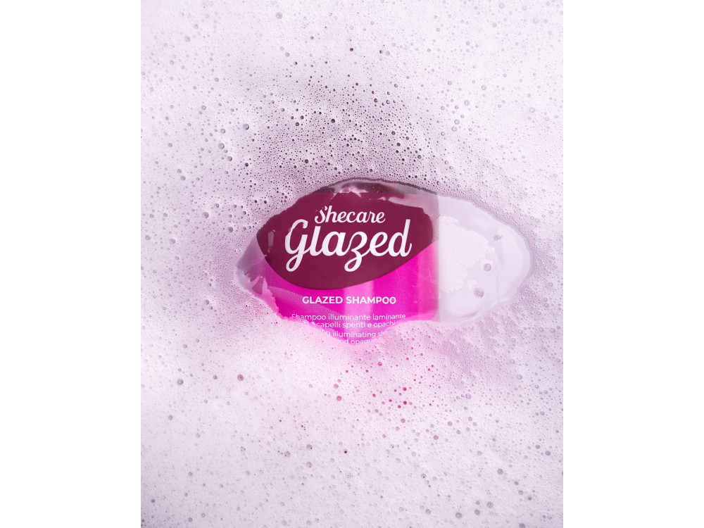 Шампунь для блиску волосся з ефектом глазурування Inebrya Shecare Glazed Shampoo 1000 мл