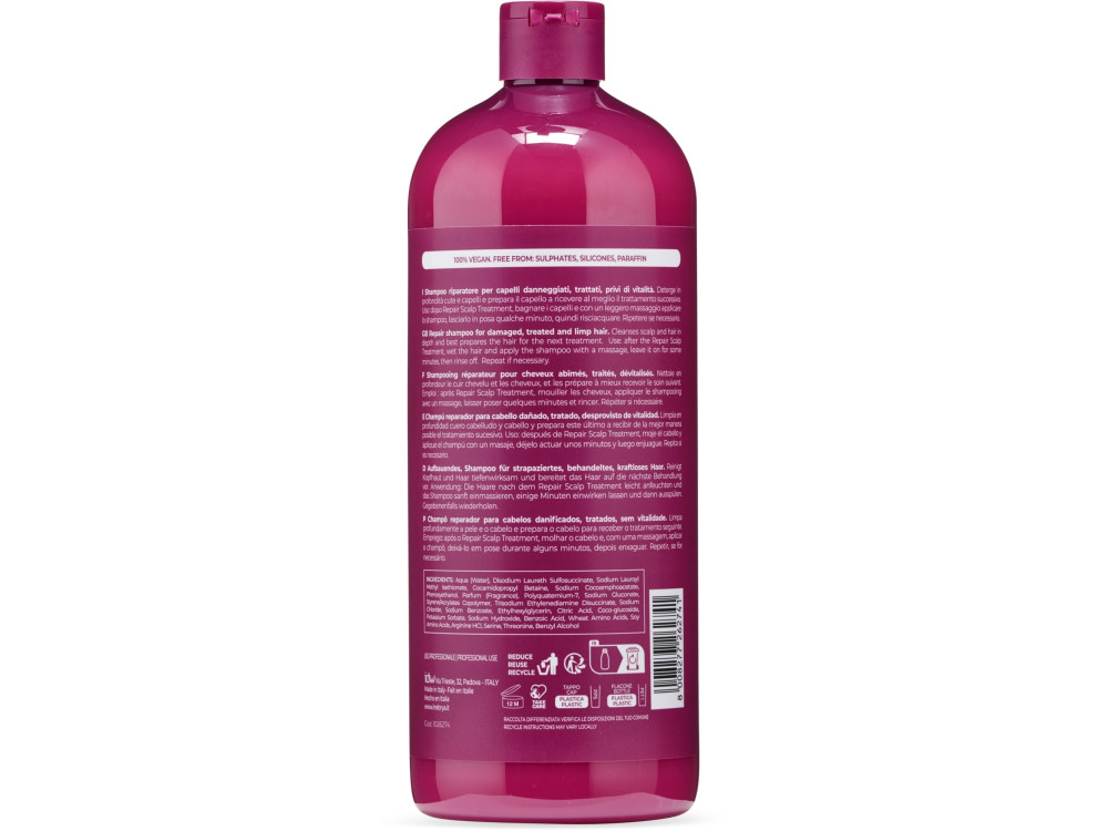 Відновлювальний шампунь для волосся Inebrya She Care Repair Shampoo 1000 мл