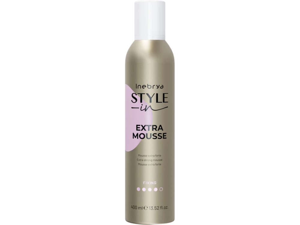 Мус для волосся екстрасильної фіксації Inebrya Style-In Extra Strong Mousse, 400 мл
