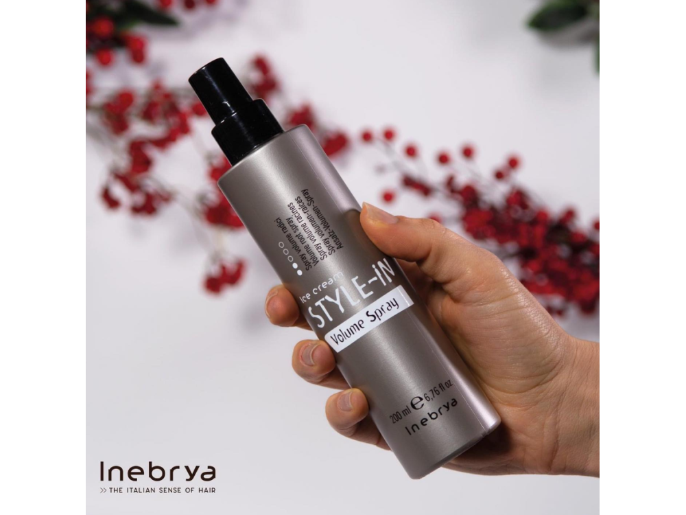 Спрей для надання об'єму тонкому та пошкодженому волоссю Inebrya Style-In Volume Root Spray 200 мл