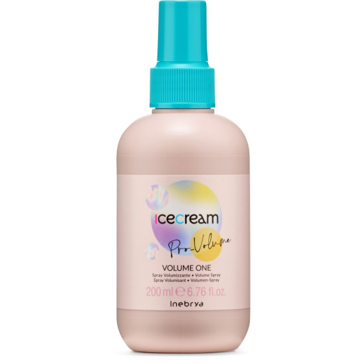 Спрей для надання об'єму волосся Inebrya Ice Cream Volume One 15 in 1 Spray 200 мл