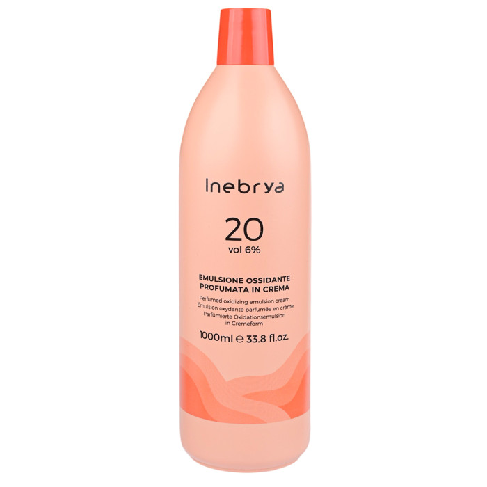 Парфумована окислювальна емульсія Inebrya Color Oxidizing Perfumed Emulsion Cream 20 vol 6% 1000 мл