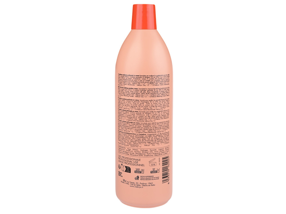 Парфумована окислювальна емульсія Inebrya Color Oxidizing Perfumed Emulsion Cream 30 vol 9% 1000 мл