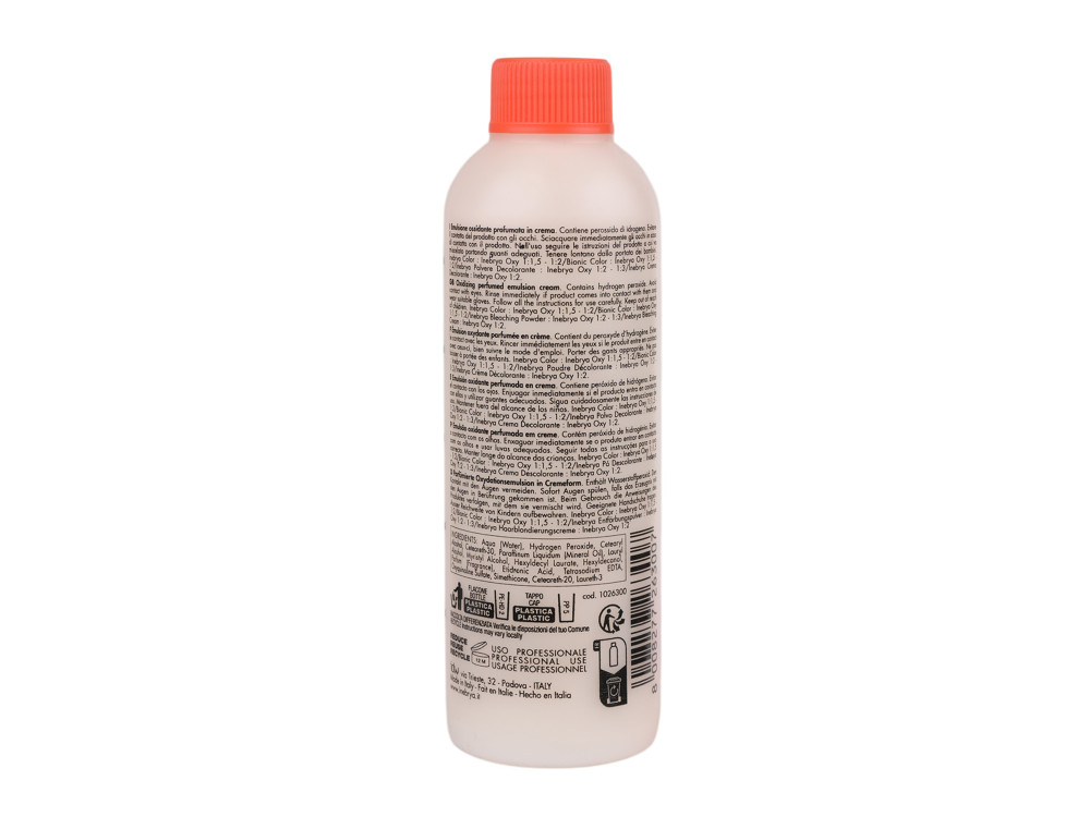 Парфумована окислювальна емульсія Inebrya Color Oxidizing Perfumed Emulsion Cream 20 vol 6% 150 мл