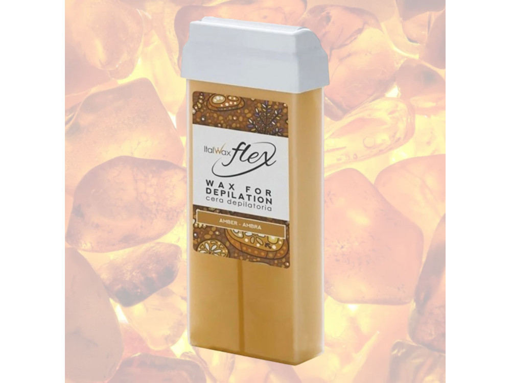 Віск у картриджі Italwax FLEX Бурштин, 100 г