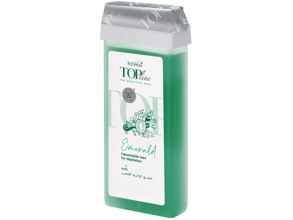 Віск у картриджі Italwax TOP LINE Смарагд, 100 г