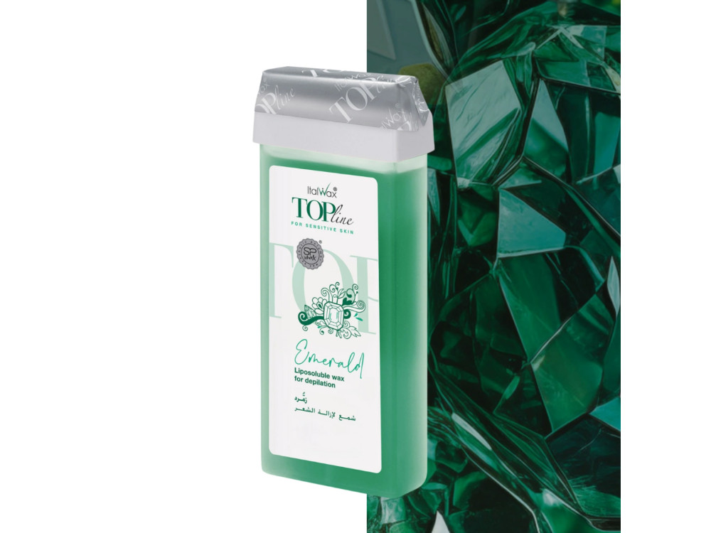 Віск у картриджі Italwax TOP LINE Смарагд, 100 г