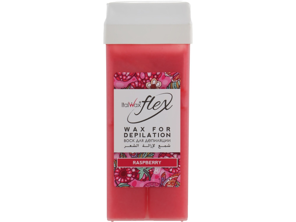 Віск у картриджі Italwax FLEX Малина, 100 г