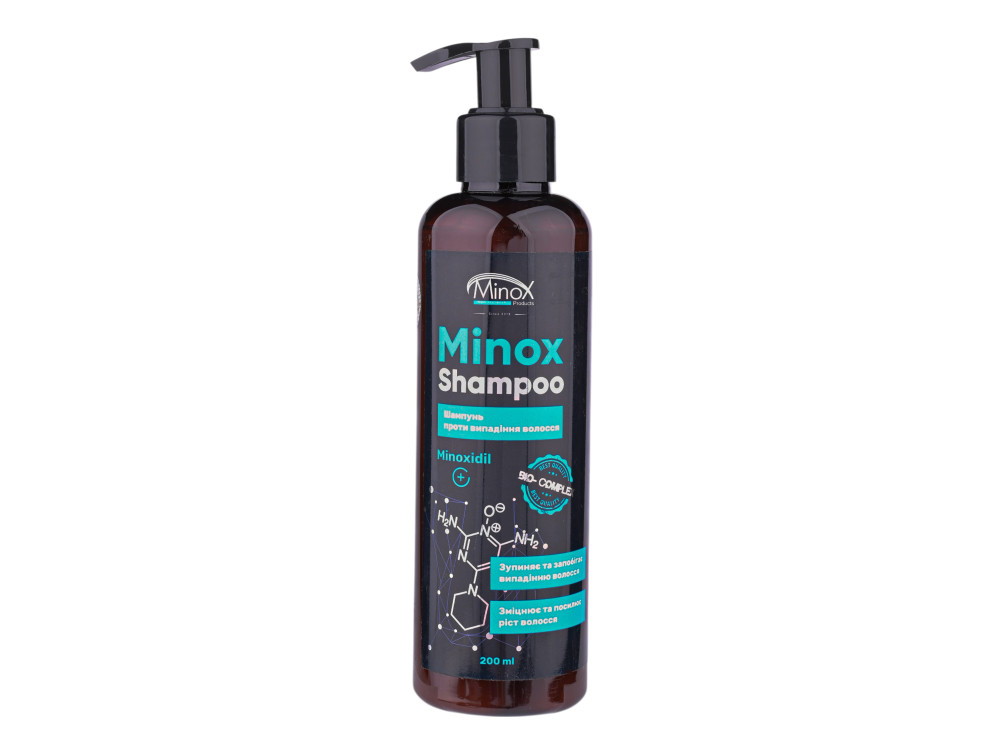 Шампунь з міноксидилом від випадіння волосся Minox Shampoo, 200мл