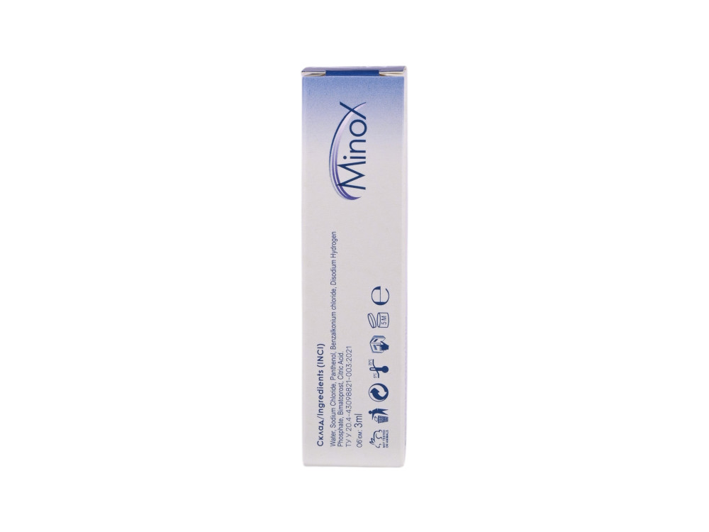 Сироватка для росту вій Minox Maxlash, 3мл