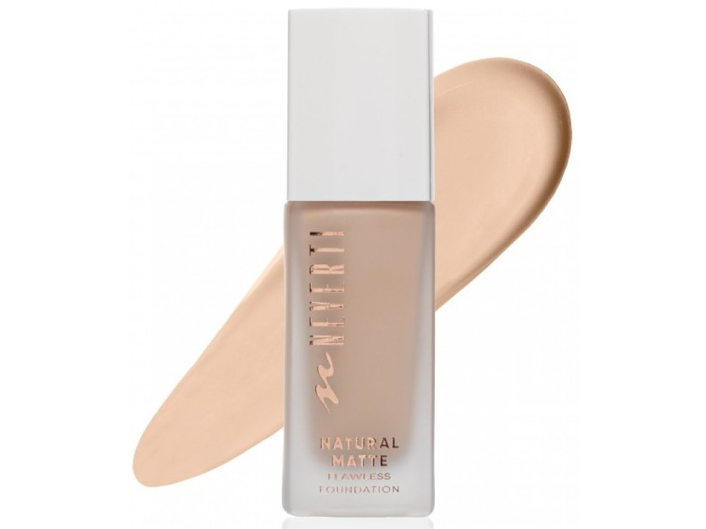 Тональна основа Neverti Natural Matte NP302 003 Soft Nude, 32 мл