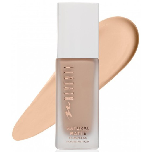 Тональна основа Neverti Natural Matte NP302 004 Warm Beige, 32 мл