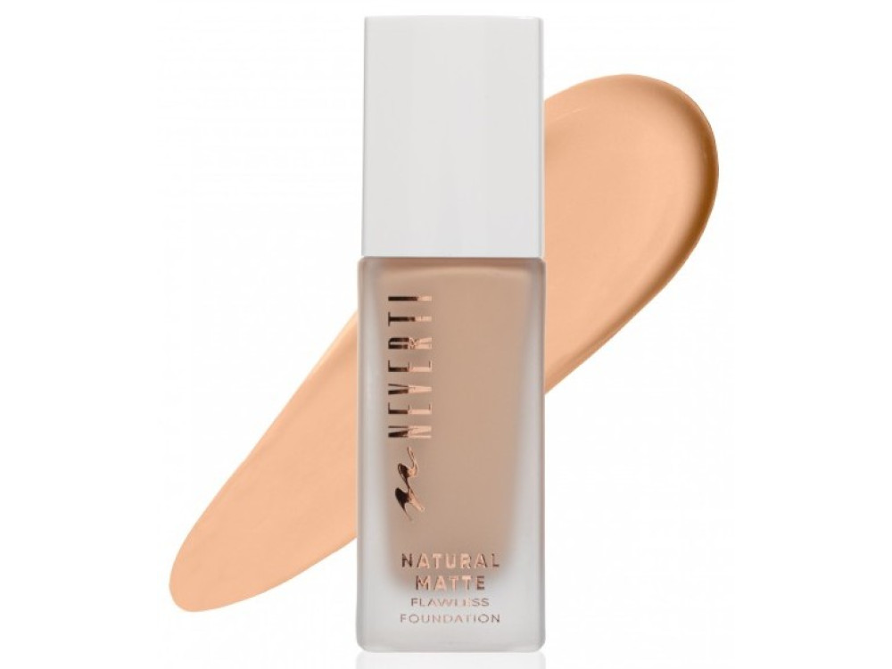 Тональна основа Neverti Natural Matte NP302 005 Vanilla, 32 мл