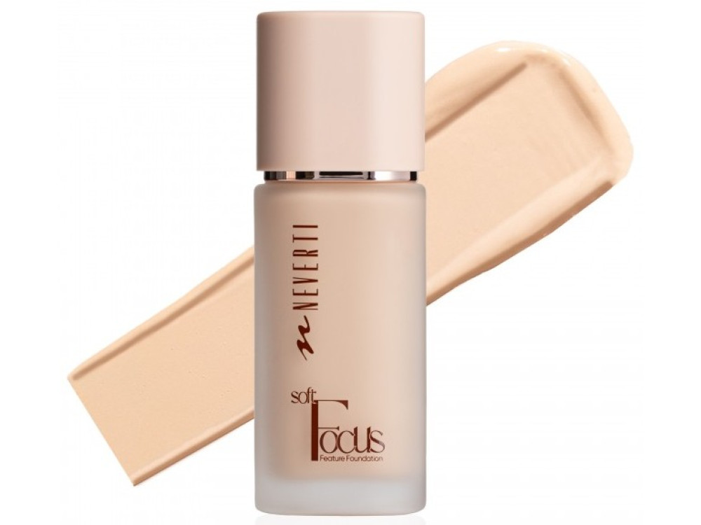 Тональна основа Neverti Soft Focus NP305 001 Pinky Nude, 32 мл