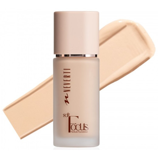 Тональна основа Neverti Soft Focus NP305 001 Pinky Nude, 32 мл
