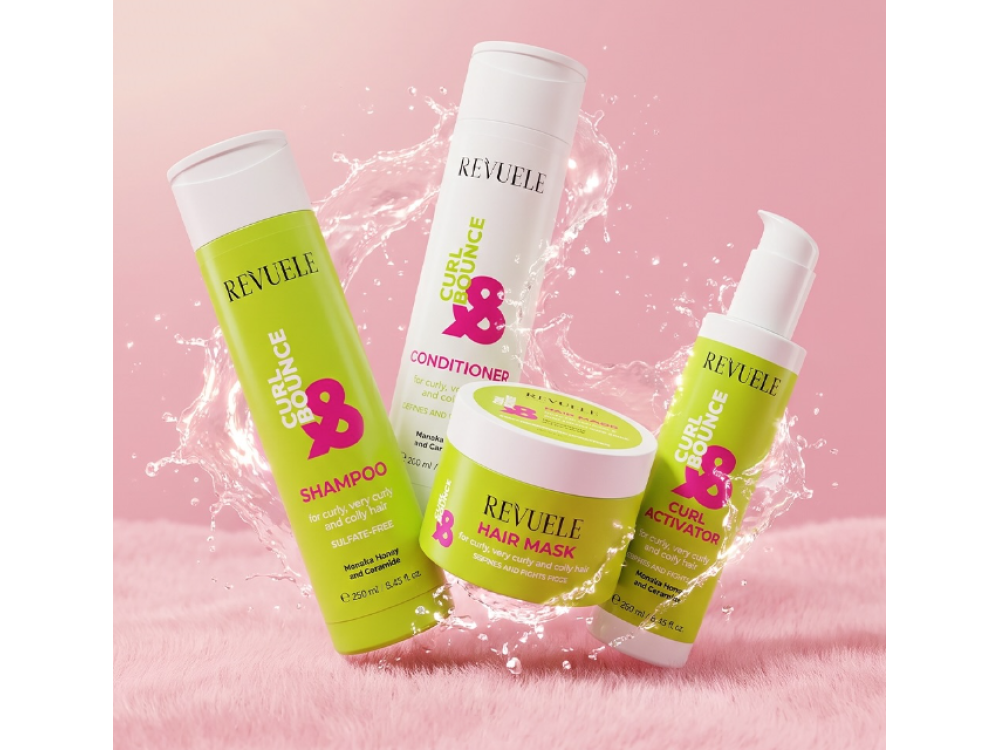 Шампунь для кудрявого та неслухняного волосся Revuele Curl & Bounce, 250 мл