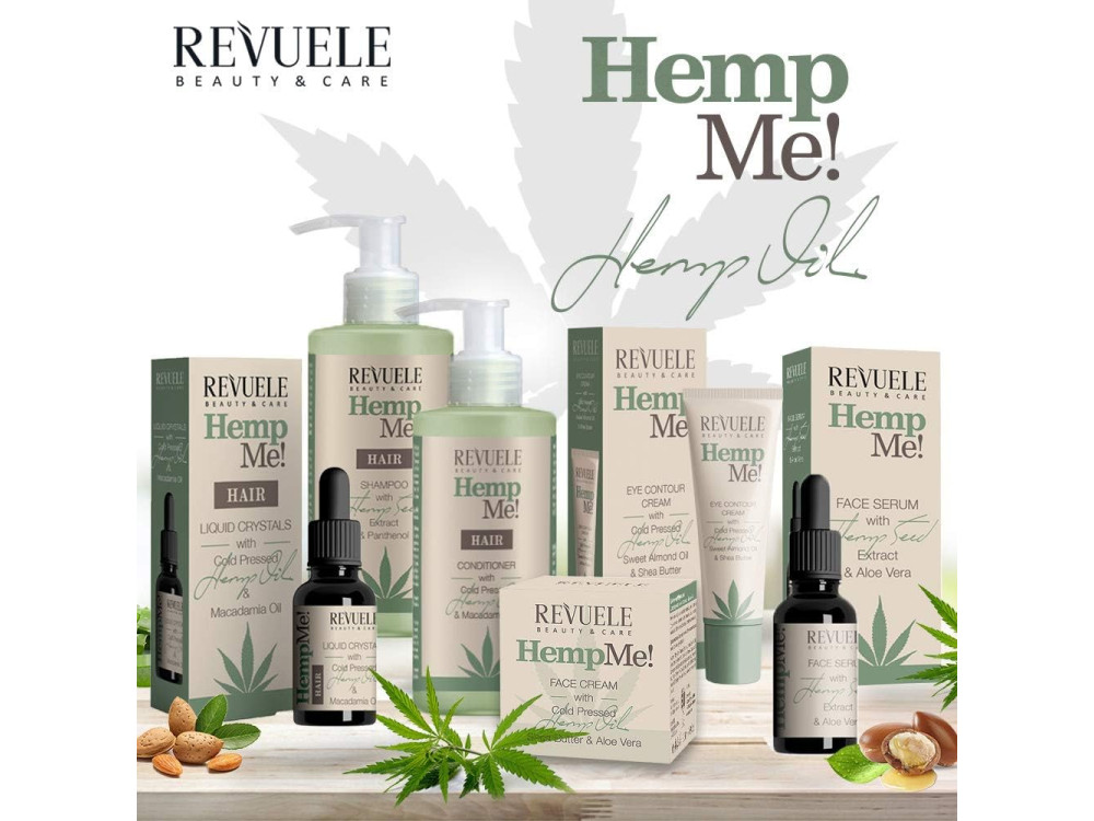 Крем для контуру очей Revuele HEMP ME!, 35 мл