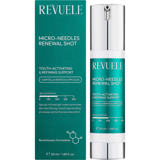Відновлюючий гель-крем зі спікулами Revuele Micro-Needles Renewal Shot, 50 мл