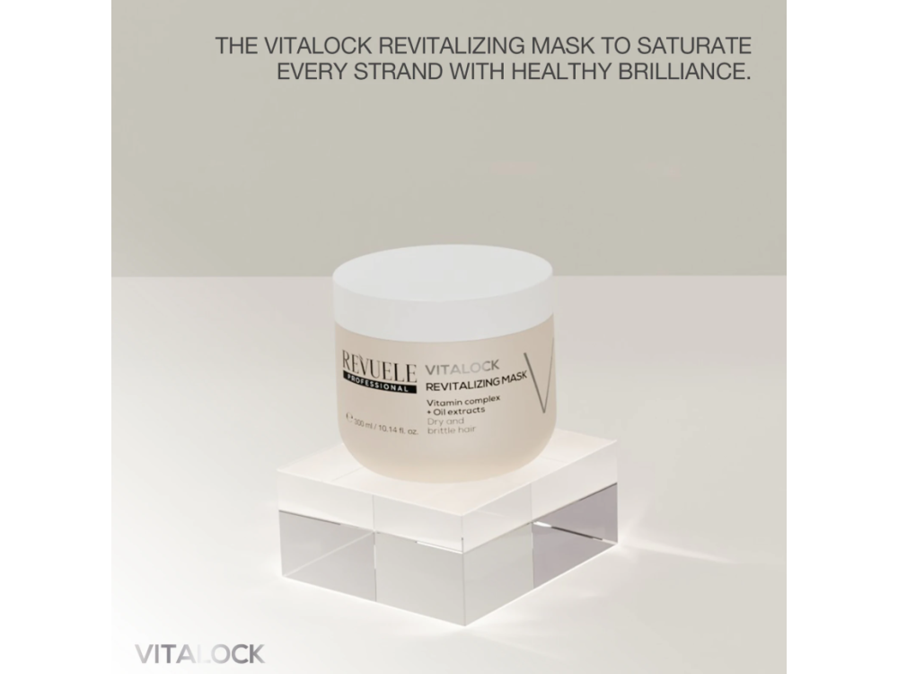 Маска для сухого та ламкого волосся Revuele Hair Professional Vitalock Revitalizing, 300 мл