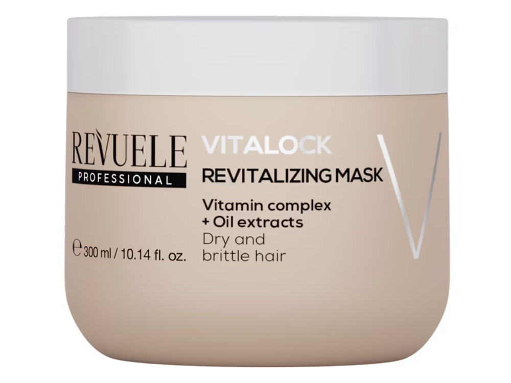 Маска для сухого та ламкого волосся Revuele Hair Professional Vitalock Revitalizing, 300 мл