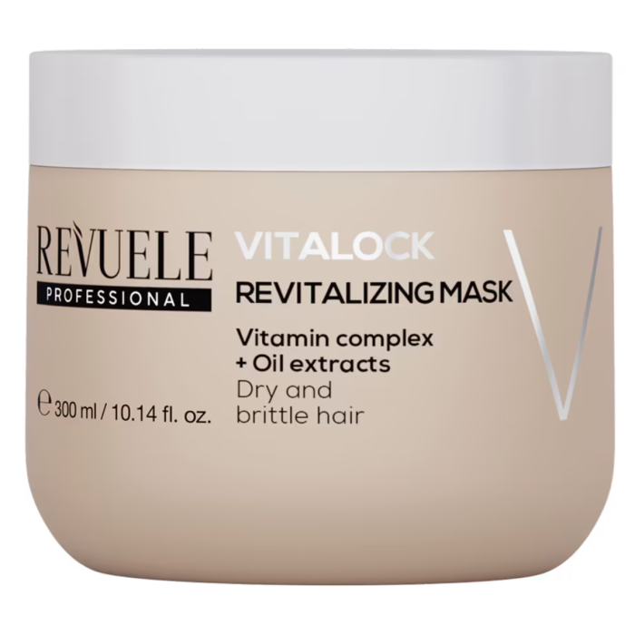 Маска для сухого та ламкого волосся Revuele Hair Professional Vitalock Revitalizing, 300 мл