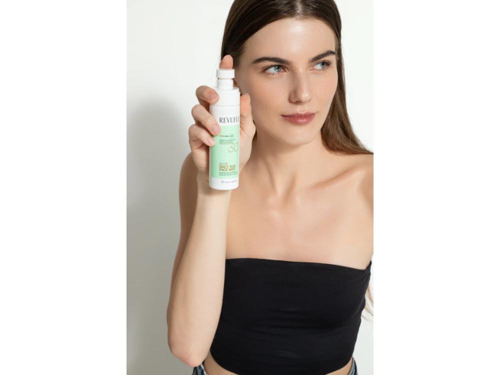 Міст для обличчя сонцезахисний SPF30 Revuele Aloe Daily Sun, 100 мл