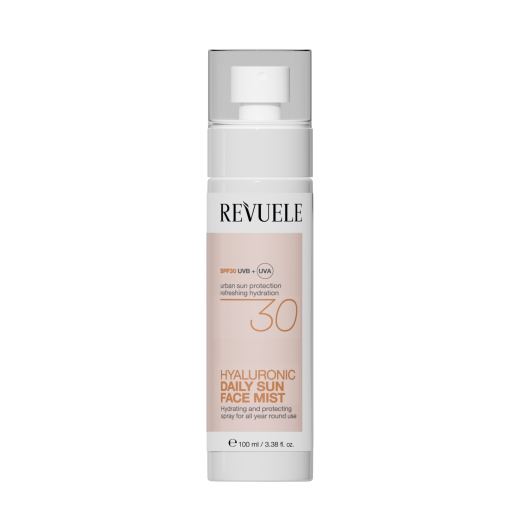 Міст для обличчя сонцезахисний SPF30 Revuele Hyalurinic Daily Sun, 100 мл
