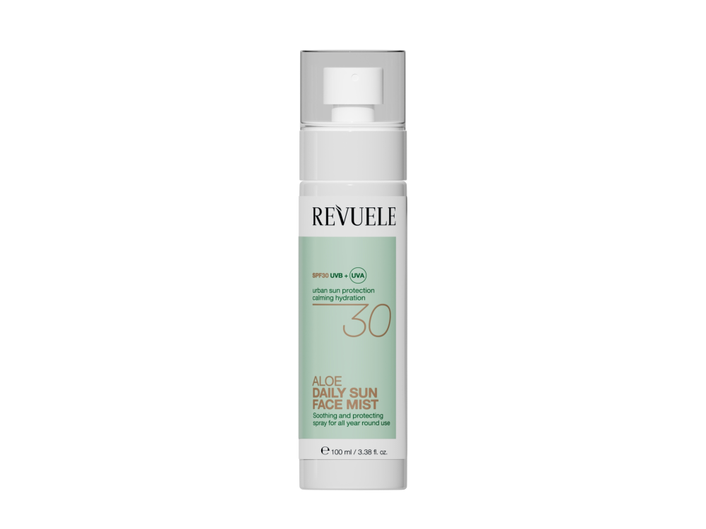 Міст для обличчя сонцезахисний SPF30 Revuele Aloe Daily Sun, 100 мл