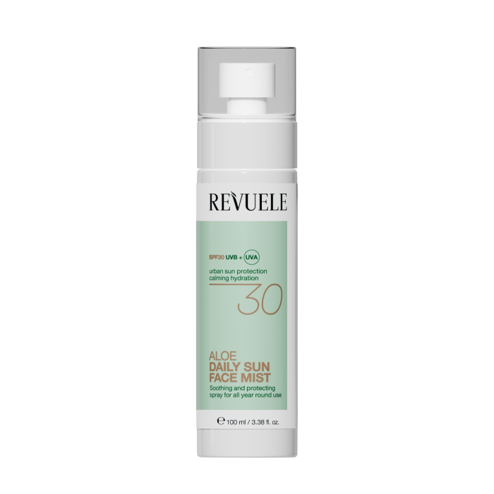 Міст для обличчя сонцезахисний SPF30 Revuele Aloe Daily Sun, 100 мл