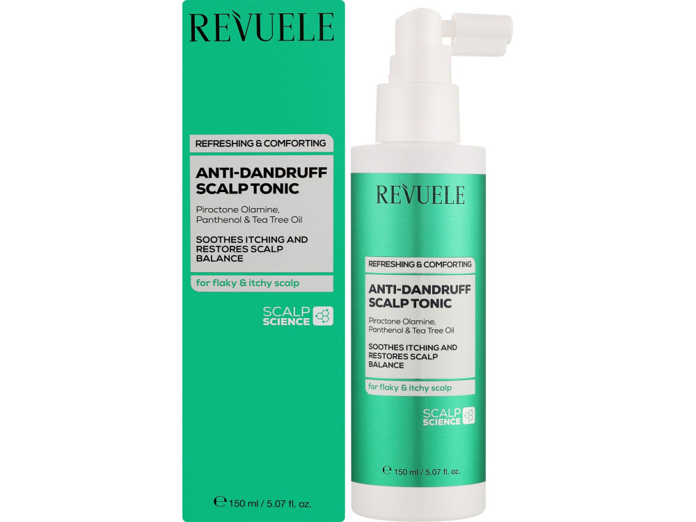 Тонік для шкіри голови проти лупи Revuele Anti-Dandruff, 150 мл