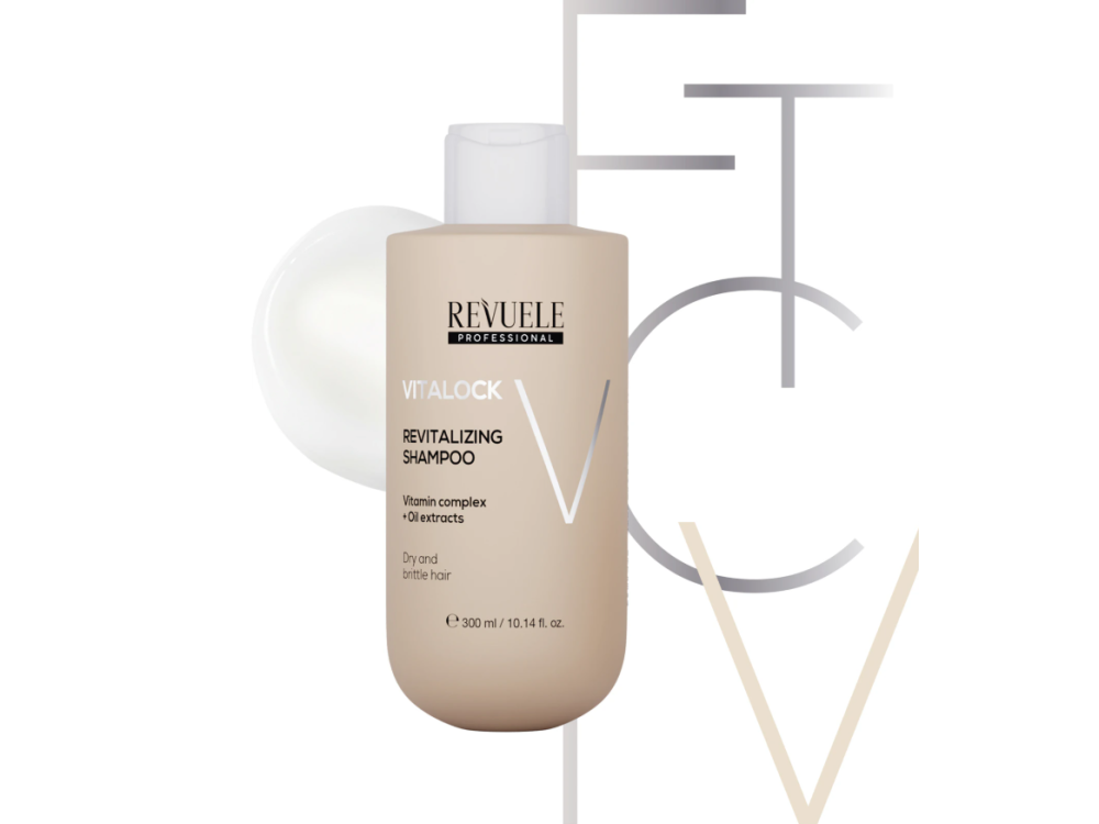 Шампунь для сухого та ламкого волосся Revuele Hair Professional Vitalock Revitalizing, 300 мл