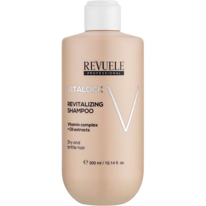 Шампунь для сухого та ламкого волосся Revuele Hair Professional Vitalock Revitalizing, 300 мл