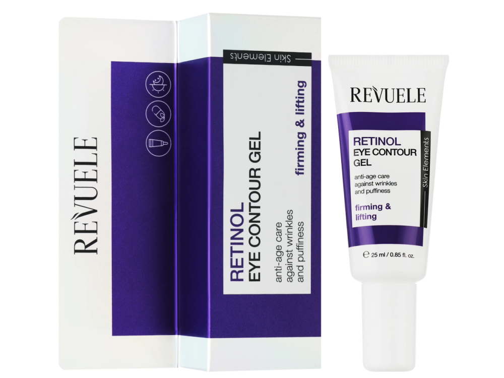 Гель для контуру очей Revuele Retinol Eye Contour Gel з ретинолом, 25 мл