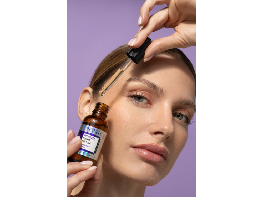 Нічна сироватка для обличчя Revuele Retinol Night Serum з ретинолом, 30 мл