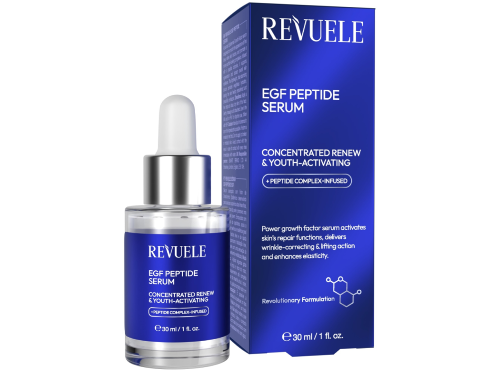 Сироватка для обличчя Revuele EGF Peptide Serum з пептидами, 30 мл